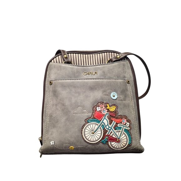 CHALA Convertible Backpack Purse Shoulder Bag with Adjustable Strap - Picture 6 of 10